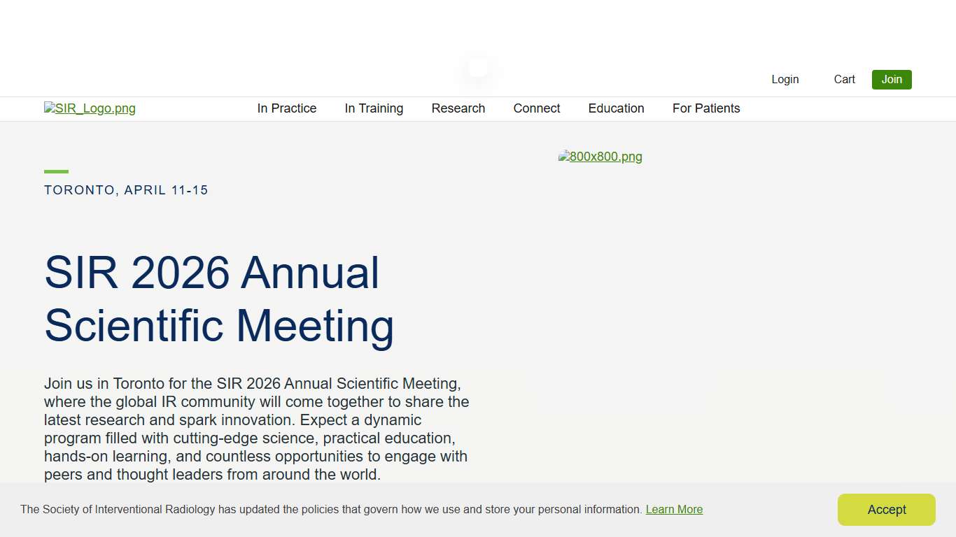 Society of Interventional Radiology (SIR) Home Society of Interventional Radiology